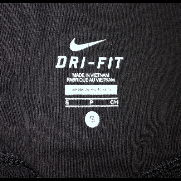 Nike Capri Yoga Leggings Dri-Fit Black - Picture 5 of 5